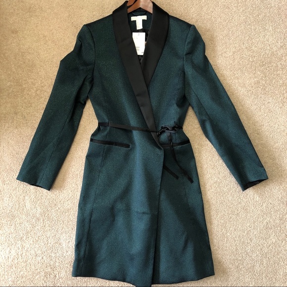 H&M Tuxedo-collared Coat - Picture 10 of 13